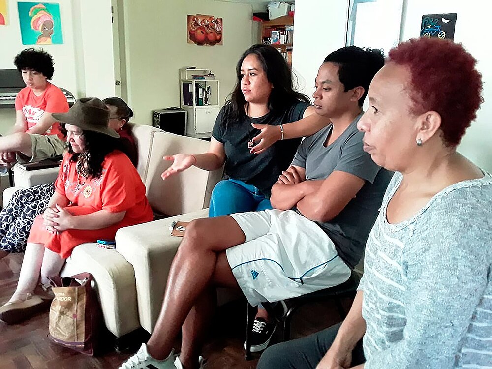 Women, speaking and listening