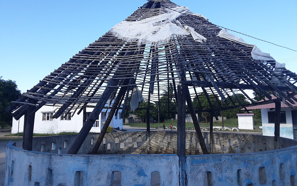Roof detected by the cyclone