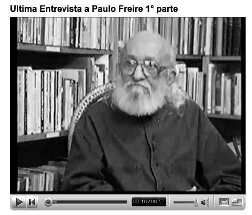 Dernière interview avec Paulo Freire