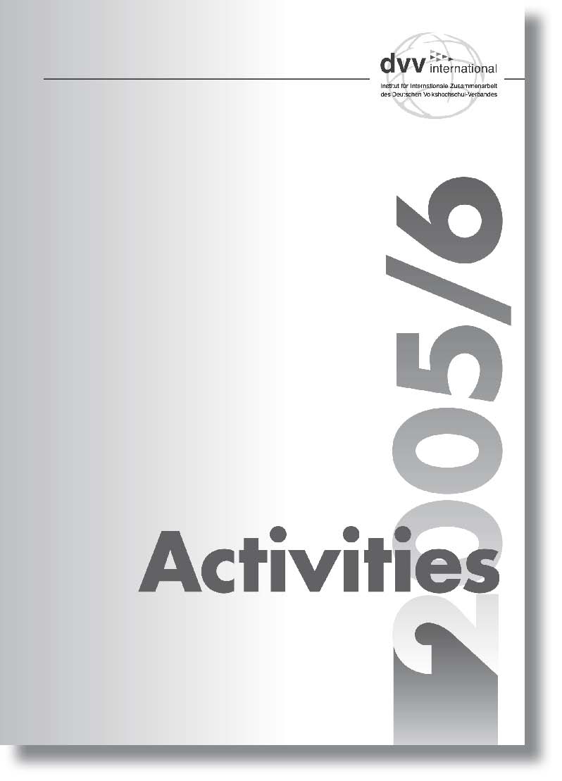 Cover Buch: Activities 2005/6
