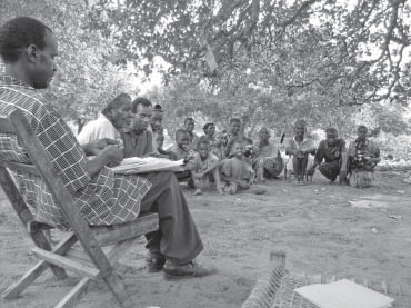 Reflect circle in Tanzania