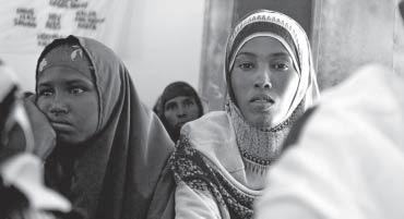 Atelier organis&eacute; en Somalie par ActionAid sur le th&egrave;me du HIV/SIDA