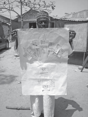 Field trip by participants of the Abuja Workshop: Reflect circle near Abuja