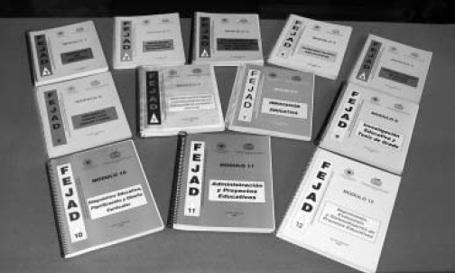 Materials for students in Bolivia