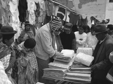 Project visit in Bolivia