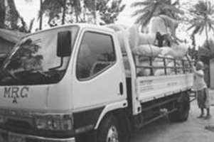 Transport de riz au march&eacute;