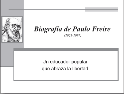 Biografía de Paolo Freire (1921-1997) -1