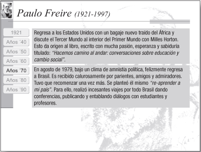Biografía de Paolo Freire (1921-1997) -13