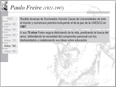 Biografía de Paolo Freire (1921-1997) -14