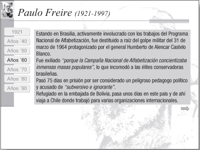 Biografía de Paolo Freire (1921-1997) -8